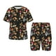 thumbnail image 1 of Balery Various Mushrooms Conjunto de Pijama Infantil de Manga Corta con Estampado – Ropa de Dormir de Algodón Suave-X-Large, 1 of 6