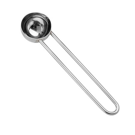 

GETHOME Stainless Steel Coffee Milk Powder Tea Ground Measuring Scoop Spoon Cup Handle
