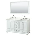 thumbnail image 3 of Wyndham Collection Wcs202060d-Qtz-Us3m58 Deborah 60" Free Standing Double Basin Vanity Set, 3 of 7