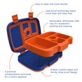 thumbnail image 4 of Bentgo Kids Prints Leak-Proof, 5-Compartment Bento-Style Kids Lunch Box - Ideal Portion Sizes for Ages 3 to 7 - BPA-Free, Dishwasher Safe, Food-Safe Materials (Sports), 4 of 5