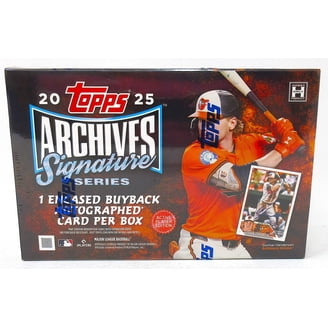 TOPPS 2025 ARCHIVES SIGNATURE新品未開封　1BOX 2025 Topps Archives Signature Series Baseball Hobby Box