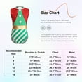 thumbnail image 7 of Miutii Kids Girl's Sequin Santa Elf Dress Striped Xmas Little Helper Jumpsuit Christmas Holiday Dress-up Green 6, 7 of 7