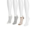 thumbnail image 4 of MUK LUKS Women's Dream Step Low-Cut Ankle Socks, 4-Pack, OSFM, 4 of 4