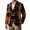 Orange, variant on Mens Blazer Halloween Suit Jacket Corduroy Halloween Themed Party Jacket Three Button Slim Fit Halloween Blazers
