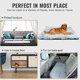 thumbnail image 3 of Manta De Cachorro Mantas De Lana Pequeñas Para Mascotas Mascota Esponjosa Suave Perro Gato Acogedor Reversible,Gray,11 Feliz Sencillez, 3 of 5