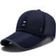 thumbnail image 3 of Gorra de beisbol ajustable Jinwen Sombrero de malla sólida Hombres Mujeres, 3 of 7
