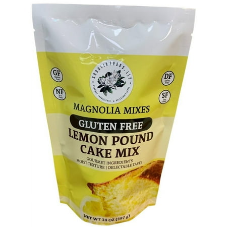 Magnolia Mixes Lemon Gluten-Free Pound Cake Mix, 14 oz Bag