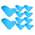 thumbnail image 2 of 10pcs Portable Plastic Rain Shoe Covers Protectors for Booties Sneakers Easy to Carry, 2 of 7