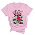 thumbnail image 2 of Fiudx Ofertas Relámpago Tops con Estampado de Moda para Mujer, Blusa de Manga Corta, Camisetas Divertidas con Cuello Redondo, 2 of 4