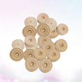 thumbnail image 2 of 25pcs Round Wood Small Wheels Toy Accessories DIY Handmade Crafts Supplies, 2 of 5