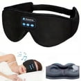 thumbnail image 4 of Sleeping Mask with Wireless Headphones Sleeping Headphones Wireless Sleeping Mask Side Sleeping Headphones Best Gift and Travel Essentials (Jet Black), 4 of 4