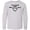 AC-Heather Grey, variant on Inktastic Life Behind Bars BMX Long Sleeve Youth T-Shirt