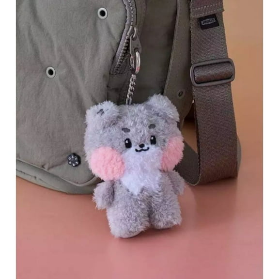10cm Kpop Idol ZEROBASEONE Plush Doll Keyring ZB1 Zeroni Stuffed Dolls Bag Charm Pendant,Gunini