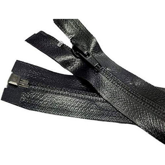 #5 Water Repellent Separating YKK Zipper - Choose Your Length - 1 Zipper Per Pack - Made in The United States (25" Inches)
