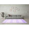 thumbnail image 3 of Ahgly Company Indoor Rectangle Abstract Purple Contemporary Area Rugs, 7' x 10', 3 of 4