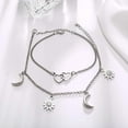 thumbnail image 3 of RYRDWP Foot Bracelets For Women Beach Ankle For Women,Rhinestone Smal, 3 of 6