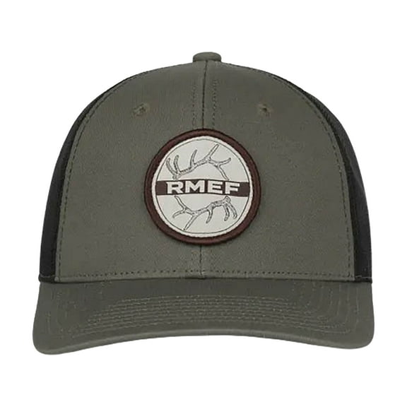 RMEF Men's Antler Hat Gray One Size Fits Most