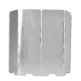 thumbnail image 1 of Parabrisas Para Quemador Al Aire Libre, Con Bolsa De Tela, Pantalla De Estufa Al Aire Libre De 10 Piezas, Picnic Para Exteriores OTVIAP Plata, 1 of 8