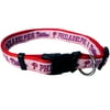 Pets First MLB Philadelphia Phillies Dogs and Cats Collar - Heavy-Duty, Durable & Adjustable - Large