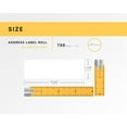 thumbnail image 3 of HOUSELABELS Compatible DYMO 30253 Address Labels (1-1/8" x 3-1/2"), strong permanent adhesive, compatible with DYMO LW 450, 4XL, Rollo & Zebra Desktop Printers, 1 Roll /700 Labels, 3 of 8