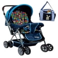 thumbnail image 1 of COMBO CARRIOLA TRENDY KIDS SONIC AZUL + PAÑALERA, 1 of 7