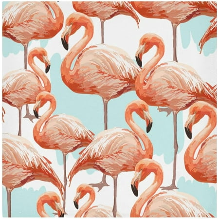 Shukong Cloth Napkins Set of 6 Beautiful Flamingo Decorative Polyester Dinner Napkins Soft Comfortable Reusable Table Cloth Napkins for Family Dinner Banquet Wedding Festivals Party, 20x20in