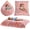 Pink, variant on Nalone Bean Bag Chair Lazy Chair for Kids Glow in The Dark Kids Bean Bag Chair, 2-in-1 Convertible Beanbag Bed with Filler Gift for Toddler Age 3-8 Pink