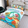 thumbnail image 3 of Hamsters de Hamster Dale Conjunto de sábanas temático, trío de piezas, cómodo y amigable con la piel, diseño único, regalo de decoración para el hogar para familiares, amigos y fans,135cm *200cm, 3 of 6