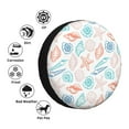 thumbnail image 5 of Easygdp Colorful Seashells1 Wheel Sun Guard, Spare Tire Cover,Universal Trailer Suv Truck Camper Travel,Easy To Install And Remove -14 Inch, 5 of 9