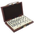 thumbnail image 1 of EeaseCA 1 Ensemble de Dominos Ensemble de Jeu de Fête Récréatif avec Boîte en Bois, 1 of 4