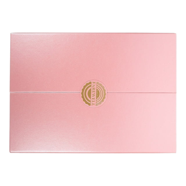 Minkissy Graduation Season Farewell Cards Pink Paper Card for Colleagues and Friends