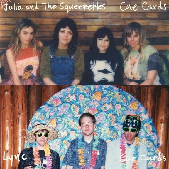 Julia & the Squeezettes & Lync - Cue Cards - Blue - Music & Performance - Vinyl [7-Inch]