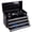 Black|21 in, variant on Aukfa Tool Box, 20 in Steel 4-Drawer Toolbox with Automatic Lock System for Garage, Black