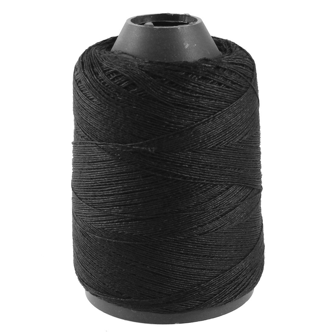 Tapered Plastic Spool Black Embroidery Tailor Sewing Thread String w