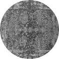 thumbnail image 1 of Ahgly Company Indoor Round Oriental Gray Industrial Area Rugs, 4' Round, 1 of 4