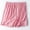 Pink, variant on Babysbule Shorts for Women Summer Women's Elastic Waist Thin Quarter Shorts Solid Color Casual Pajamas Loose Size Home Pants