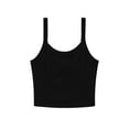 thumbnail image 1 of Bella + Canvas Womens Plain Micro-Rib Spaghetti Strap Tank Top, 1 of 3