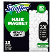 Sweeper Heavy Duty Dry Multi-Surface Cloth Refills for Floor Sweeping and Cleaning, Unscented, 20 Count