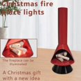 thumbnail image 4 of Mini Luminous Fireplace Figurine Christmas Fireplace Lamp Xmas Decoration, 4 of 5