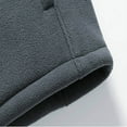 thumbnail image 5 of Puntoco Chaqueta De Piel De Cordero Con Cremallera Y Bolsillos De Color Liso Para Hombre, 5 of 5