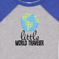 thumbnail image 4 of Inktastic Little World Traveler Boys or Girls Baby Bodysuit, 4 of 5