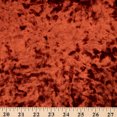 thumbnail image 4 of Stretch Crushed Velvet 62" Fabric By The Yard - Rust, 4 of 4