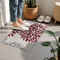 thumbnail image 4 of Bohemian Retro Floral Non-Slip Entryway Door Mat,Boho Indoor Decor Durable Low Plush Door Mat,Washable Welcome Rug for Patio Hallway Home Decor 16x24 Inches, 4 of 7