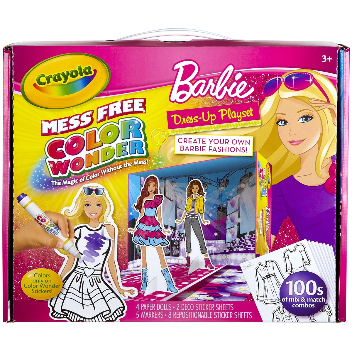 Crayola Color Wonder Fashion Set, Barbie