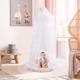 thumbnail image 6 of STAHMFOVER sequins Kids Bed Canopy for Girls Baby Crib Fairy Dream Princess Bed Canopy Hanging Mosquito Net Reading Nook Canopies Room Decor, 6 of 8