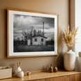thumbnail image 4 of Left Behind in Moriarty - Moriarty New Mexico Photography Oak Framed Wall Art Print 12 x 18 inches, 4 of 6