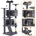 thumbnail image 3 of Cat Tree Yaheetech de 1,78 m de altura, varios niveles, con condominio y rascador, 3 of 9