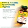 thumbnail image 4 of MegaFood Turmeric Curcumin Liver Support With Black Pepper, Vegan, 90 Tablets, 45 Servings, 4 of 9