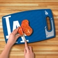thumbnail image 3 of YouTheFan MLB Los Angeles Dodgers Logo Series Cutting Board, 3 of 5
