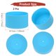 thumbnail image 2 of Uxcell Funda de Botella de Agua de Silicona [2PCS] - Funda Protectora Antideslizante para Proteger Botellas de Agua de Rasguños - [Azul Cielo - 2.95 IN], 2 of 7